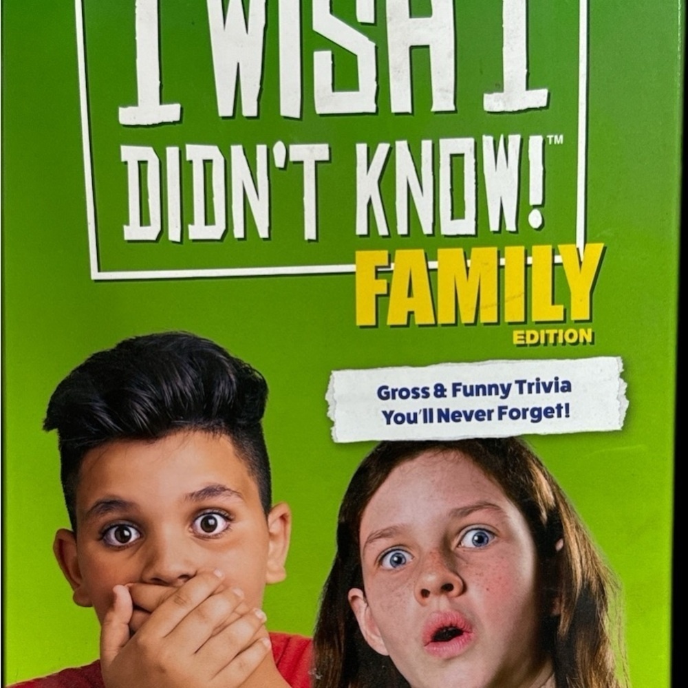 I Wish I Didn't Know! Family Edition Trivia‎ Game​​